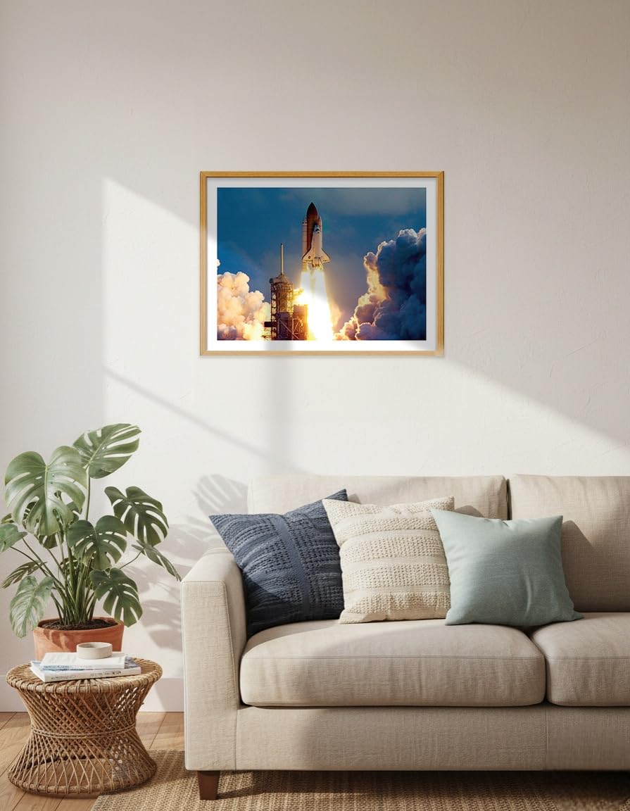 Amazon.com: Space Shuttle Discovery STS-26 Launch Sept. 29, 1988